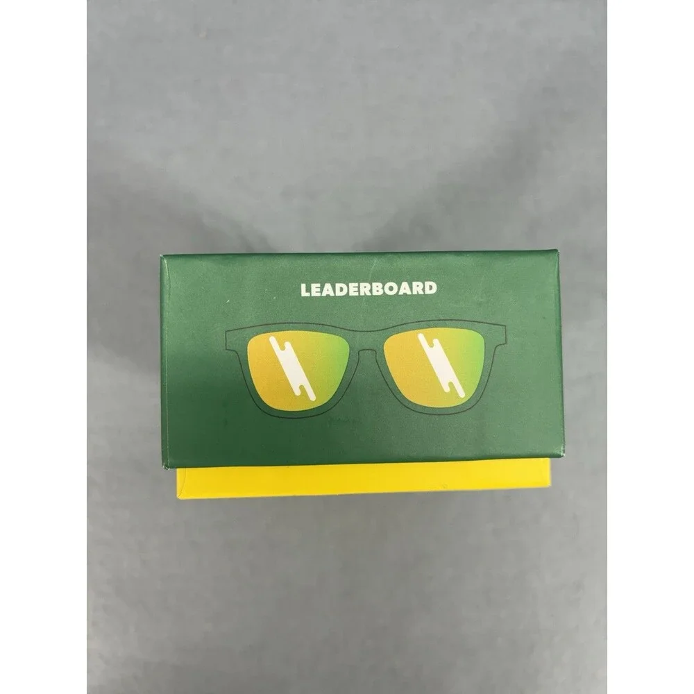 Goodr x Masters Leaderboard Green Polarized Sunglasses Box & Pouch
